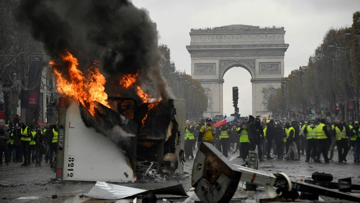 Violence à Paris 